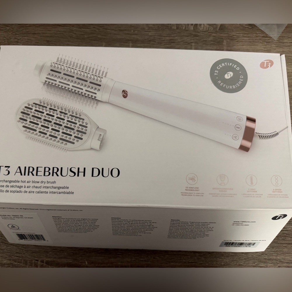 T3 Airebrush Duo - White and Rose Gold
